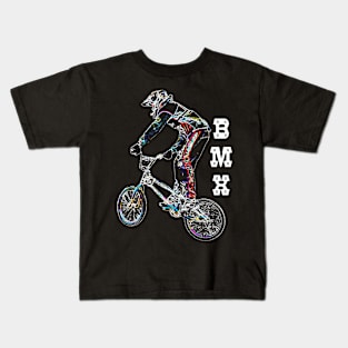 bmx race Kids T-Shirt